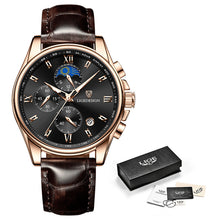 Load image into Gallery viewer, Three-eye Six-pin Watch Sports Waterproof
