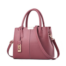 Load image into Gallery viewer, Middle-Aged Pure Color Fashion Messenger Bag
