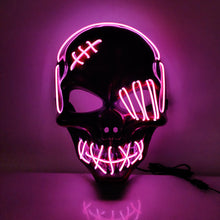 Load image into Gallery viewer, Halloween Scary One-Eyed Pirate Mask Cosplay Led Mask
