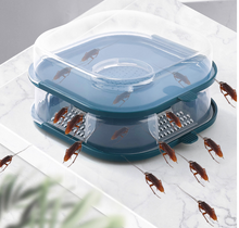 Load image into Gallery viewer, Reusable Bugs Trap Box Cockroach Trap Catching Roaches Tool

