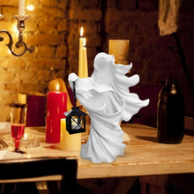 Load image into Gallery viewer, Faceless Ghost Sculpture Halloween Ghoul Resin Sculpture Decoration

