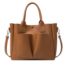 Load image into Gallery viewer, Fashion Portable Women's Large Solid Color Messenger Bag
