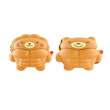 Load image into Gallery viewer, Muscle Bear Cartoon Silicone Earphone Case
