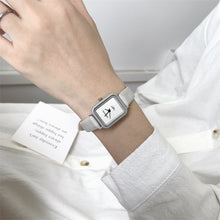 Load image into Gallery viewer, Ladies Mini Square Belt Quartz Watch

