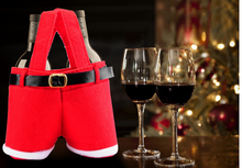 Load image into Gallery viewer, Wool Fabric Merry Christmas Gifts Santa Pants Christmas Candy Gift Bag
