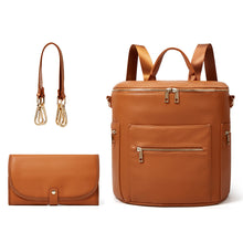 Load image into Gallery viewer, Fashion Solid Color Elegant Diaper Backpack For Mommy
