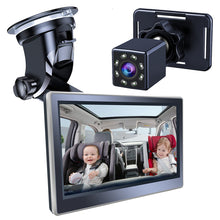 Load image into Gallery viewer, Car Infant Baby Infrared Night Vision Rearview Mirror
