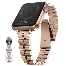 Load image into Gallery viewer, Small Semicircle Three-bead Watch Strap
