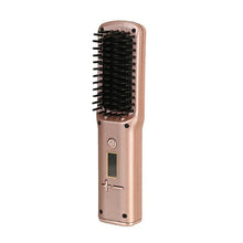Load image into Gallery viewer, Wireless Charging Straight Hair Comb Travel Portable Usb
