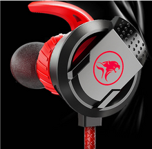 Load image into Gallery viewer, Wired Mobile Phone Computer Headset In-ear Long Mic Gaming
