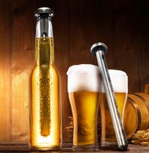 Load image into Gallery viewer, Wine Bottle Cooler Stick Stainless Steel Wine Cooling Rod
