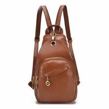 Load image into Gallery viewer, Multifunctional Simple Fashion PU Backpack For Ladies

