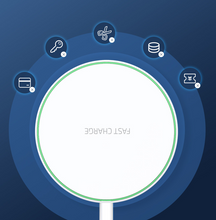 Load image into Gallery viewer, Wireless Charger Induction Type C Fast Charging Pad
