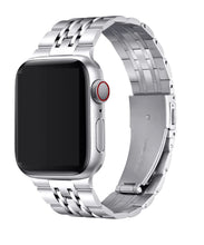 Load image into Gallery viewer, Seven-bead Stainless Steel Solid Metal Strap
