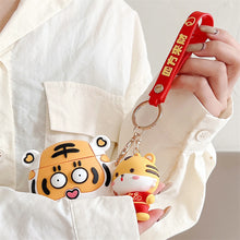 Load image into Gallery viewer, Tiger Wireless Earphone Cartoon Protective Case
