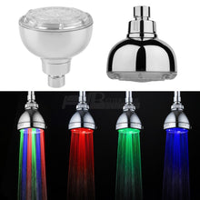 Load image into Gallery viewer, Romantic LED Shower Head Pressurized Water Saving Adjustable
