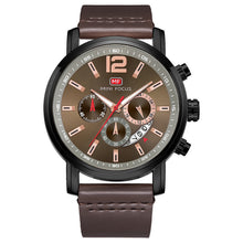 Load image into Gallery viewer, Fashion Casual Three-pin Men's Leather QuartzWatch
