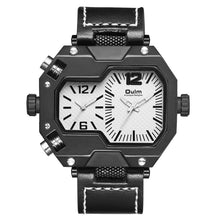 Load image into Gallery viewer, Men's Casual Quartz Watch With Dual Time Zone Large Dial
