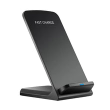 Load image into Gallery viewer, Fast Charging Vertical Wireless Charger Phone Desktop Stand
