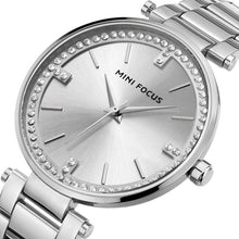 Load image into Gallery viewer, Women's Quartz Diamond Movement Calendar Waterproof Watch
