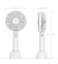 Load image into Gallery viewer, Handheld Mini Silent Desktop Small Electric Fan
