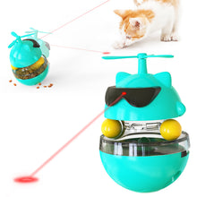 Load image into Gallery viewer, Cat Toy Laser Electric Infrared Ray Funny Turntable Tumbler
