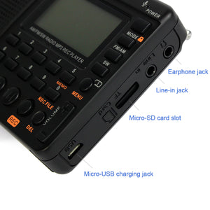 Radio Full Band Radio Recorder FM AM MP3 Playback