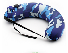 Load image into Gallery viewer, Half-circle Camouflage Swimming Ring Thickened Inflatable
