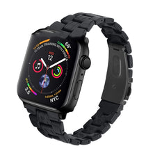 Load image into Gallery viewer, Smart Slim Resin Three Bead Stainless Steel Watch Strap
