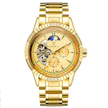 Load image into Gallery viewer, Men's Fashion Mechanical Watch With Stainless Steel Strap
