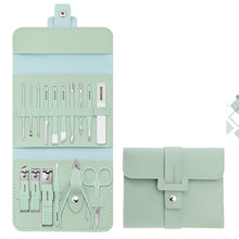 Load image into Gallery viewer, 16 Pcs Nail Clippers Nail Cutter Nail Scissors With PU Bag
