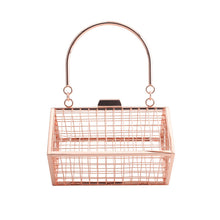 Load image into Gallery viewer, Fashion Metal Hollow Iron Mesh Handbag
