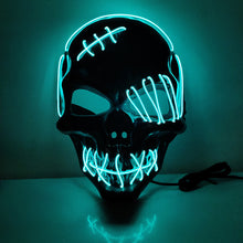 Load image into Gallery viewer, Halloween Scary One-Eyed Pirate Mask Cosplay Led Mask
