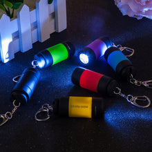 Load image into Gallery viewer, Multicolor Mini Torch USB Rechargeable Flashlight
