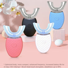 Load image into Gallery viewer, USB Electric Children's Toothbrush U-shaped Toothbrush
