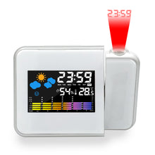 Load image into Gallery viewer, LED Alarm Projection Clock Thermometer Hygrometer
