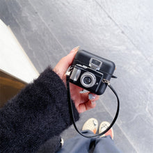 Load image into Gallery viewer, Protective Retro Camera Wireless Bluetooth Headset Case
