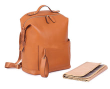 Load image into Gallery viewer, PU Leather Casual Mommy Backpack
