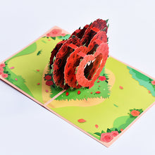 Load image into Gallery viewer, 3D Pop-Up Cards Flowers Birthday Card Anniversary Gifts
