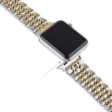 Load image into Gallery viewer, Seven-bead Stainless Steel Solid Metal Strap
