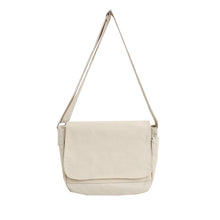 Load image into Gallery viewer, Pure Color Japanese Style Canvas Crossbody Bag
