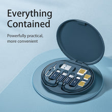 Load image into Gallery viewer, 60W Fast Charging Multi-function Charging Cable Storage Box
