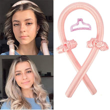 Load image into Gallery viewer, Heatless Curling Rod Curls Silk Ribbon Curlers
