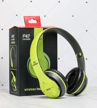Load image into Gallery viewer, Wireless Headset Foldable Stereo Bass Bluetooth Headphones
