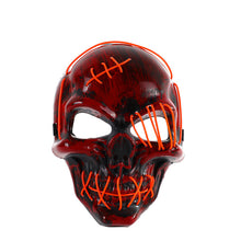 Load image into Gallery viewer, Halloween Scary One-Eyed Pirate Mask Cosplay Led Mask

