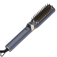 Load image into Gallery viewer, Foldable Hair Straightener Combs Portable Electric Hair Straightening Comb PTC Heat Tourmaline Ceramics Brushes Flat Irons
