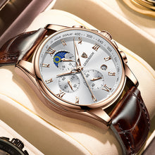 Load image into Gallery viewer, Three-eye Six-pin Watch Sports Waterproof
