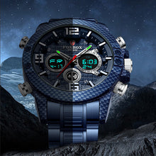 Load image into Gallery viewer, Dual Display Watch Multifunctional Electronic Watch
