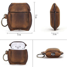 Load image into Gallery viewer, Wireless Bluetooth Headset Leather Case
