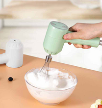 Load image into Gallery viewer, Portable Mini Wireless Electric Egg Beater HandHeld USB
